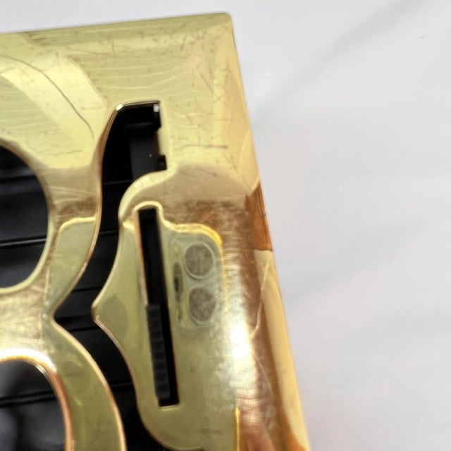 Late 20th Century Vintage Brass Register Cover For Sale - Image 5 of 8