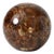 Brown Alabaster Paperweight from BB Italy, 1960s For Sale