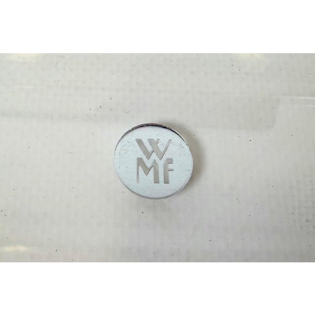 Silver Postmodern Silver Plated and Acrylic Glass Vanity Box from WMF, 1980s For Sale - Image 8 of 12