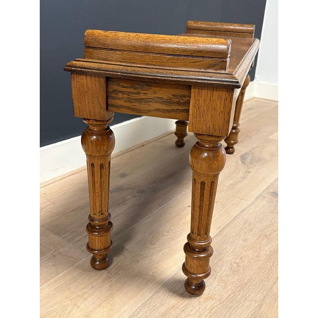 English Victorian Window Seat For Sale - Image 6 of 8