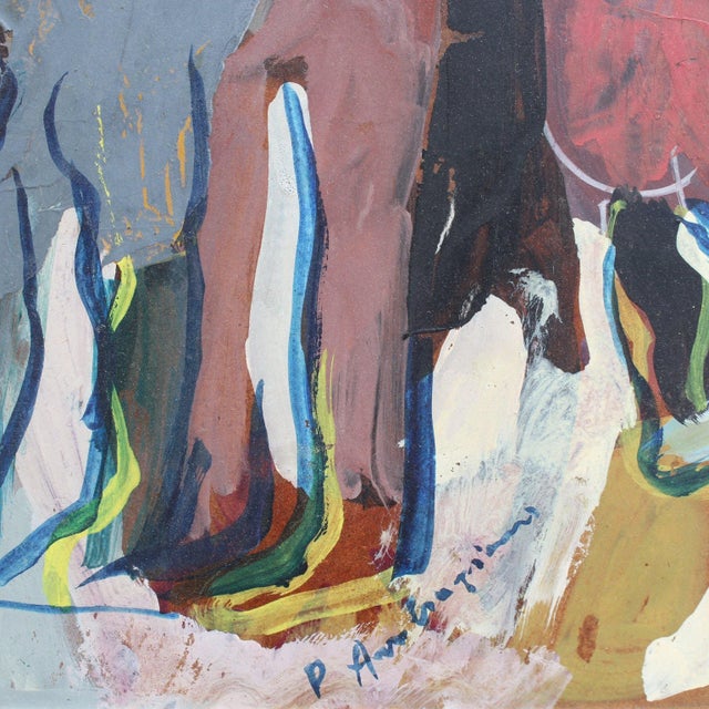 Lively Street Scene by Pierre Ambrogiani, 1960s For Sale - Image 14 of 18