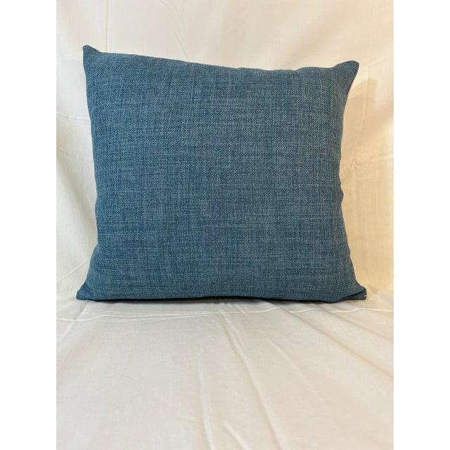 16" Square Decorative Toss Pillow Embellished With a Group of Inquisitive Sheep - Made in the U K For Sale - Image 9 of 12