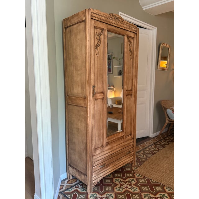 Art Deco Parisian Wardrobe, 1920s For Sale - Image 6 of 18