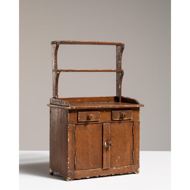 1900-1909 French Miniature Cabinet For Sale - Image 17 of 18