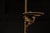 Metal Antique Brass Lamp With Ashtray Stand For Sale - Image 7 of 8