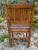 Vintage Mission-Style Slat Back Solid Oak Chair For Sale - Image 9 of 12