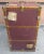 Early 20th Century Rawleys Brass and Leather Bound on Canvas Wardrobe Trunk For Sale - Image 11 of 12