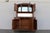 Antique French Art Deco Buffet Hutch With Marble Top, Mirror & Glass Display Cabinet | C. 1920 For Sale - Image 4 of 18
