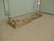 Victorian Art Nouveau Brass Fender For Sale - Image 5 of 7