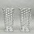 Mikasa Vintage Pair of Mikasa “Angles” Lead Crystal Vases. Made in Japan For Sale - Image 4 of 7
