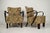 Art Deco H-237 Armchairs attributed to Jindřich Halabala, Czech Republic, 1930s, Set of 2 For Sale - Image 3 of 13