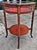 A great accent of a side table, this modern day interpretation of a classic French bijouterie table with heavy beveled...