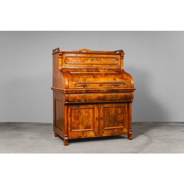 Item: Secretary Desk Period & Style: Louis Philippe - second half of the 19th century Features - stylish and practical...