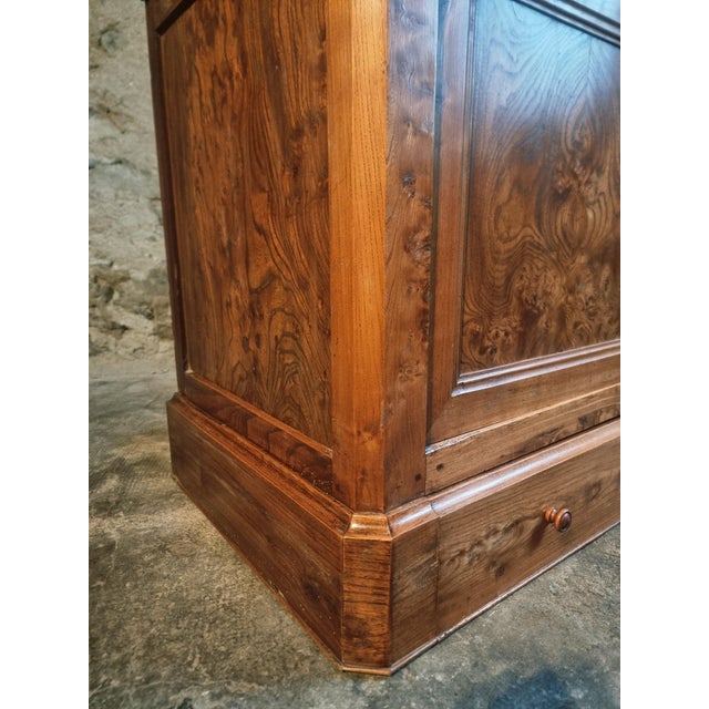 19th Century Louis Philippe French Elm Sideboard For Sale - Image 16 of 18