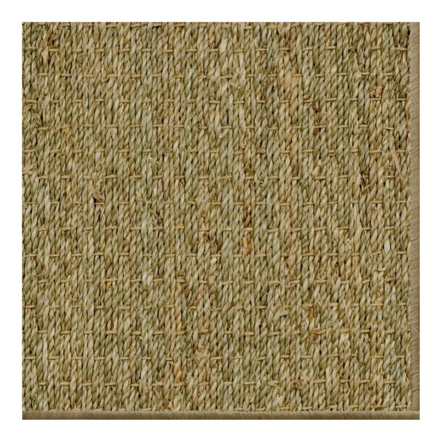 Casa Cosima Natural Rugs Seaside Twirl Natural 100% Seagrass Rug- 8' x 10' For Sale