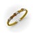 Gold Vintage 14k Gold Woven Cuff Bracelet With Diamond X Details For Sale - Image 8 of 11