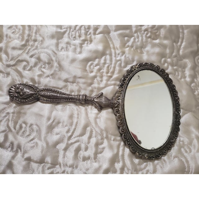 Antique HandHeld Vanity Mirror Chairish