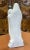 Ceramic White Earthenware Saint Mary Figure, 1900s For Sale - Image 7 of 10