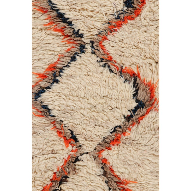 Vintage Moroccan Runner With Polychromatic Diamond Medallions, From Rug & Kilim For Sale In New York - Image 6 of 7