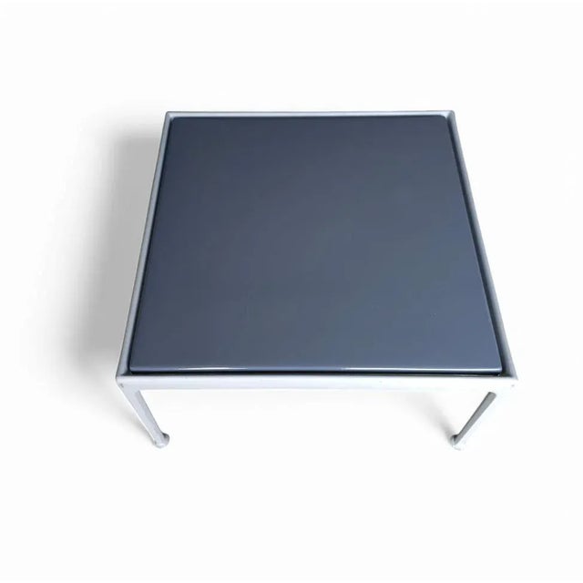 A sleek and sophisticated addition to any outdoor space, this 1966 Collection Coffee Table Attributed to Richard Schultz...