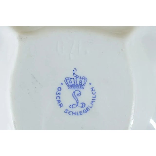 Porcelain Ashtray by Oscar Schlegelmilch, 1950s For Sale - Image 4 of 10