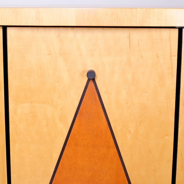Postmodern Demilune Credenza or Cabinet For Sale - Image 9 of 10