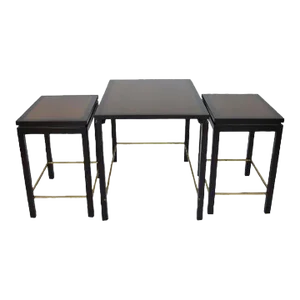 Set of Three Tables in the Style of Paul McCobb C. 1970s Usa