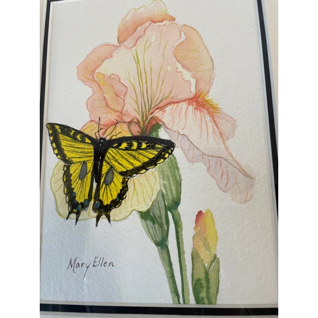 Vintage Framed and Matted Watercolor Signed For Sale In Dallas - Image 6 of 7