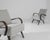 Jindrich Halabala 1950s Czech Wooden Armchairs by J. Halabala, - A Pair For Sale - Image 4 of 6
