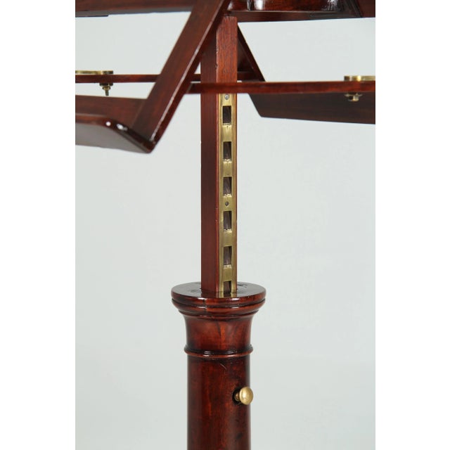 Antique duet music stand France Mahogany second half of the 19th century Dimensions: Width of the music stand: 43 cm,...