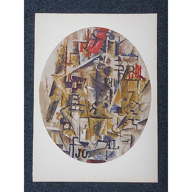 Abstract 1964 Vintage Braque Lithograph for Derriere Le Miroir For Sale - Image 3 of 6