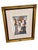 Early 21st Century Early 21st Century Signed Mourad Egyptian Revival Figural Artwork in Ornate Gold-Tone Frame For Sale - Image 5 of 12