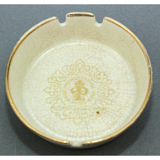 Collectible Ashtray Intercontinental Paris le Grand Hotel France. From the InterContinental Paris le Grand Hotel France,...