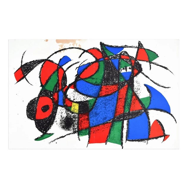 Joan Miró, Lithograph II, No. IV, Lithograph, 1974 For Sale