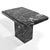 Black 1980s Marble Side Table Attributed to Ello For Sale - Image 8 of 11