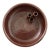 Hand Crafted and Signed Glazed Ceramic Ikebana Flower Bowl For Sale