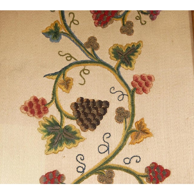 Gold 17th Century Embroidered Textile Art the Cornucopia Ecclesiastical Altar Cloth a Pair Tariff Free Delivery For Sale - Image 8 of 12