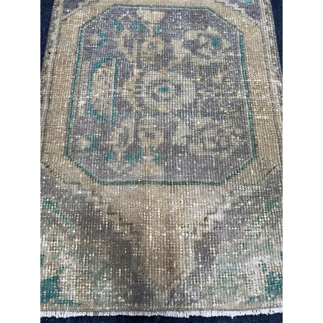 Contemporary Turkish Yastik Rug 1'8" x 2'7" For Sale - Image 3 of 5
