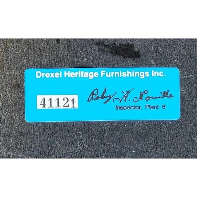 Late 20th Century Drexel "Etcetera" Black & Gold Hand-Painted Chinoiserie Side Table For Sale In Washington DC - Image 6 of 8