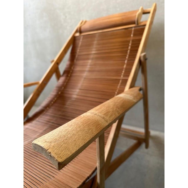Vintage Lounge Chair in Bamboo For Sale - Image 10 of 18