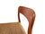 Beige Original Jl Mollers Model 75 Chair, Niels Otto Møller, Teak, Danish For Sale - Image 8 of 11