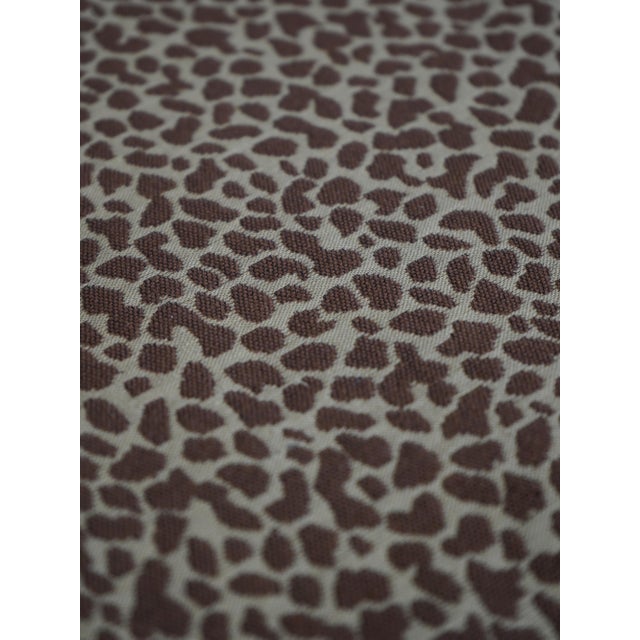 Bamboo Form Satinwood Finish Cane Seat Armchair For Sale - Image 11 of 18