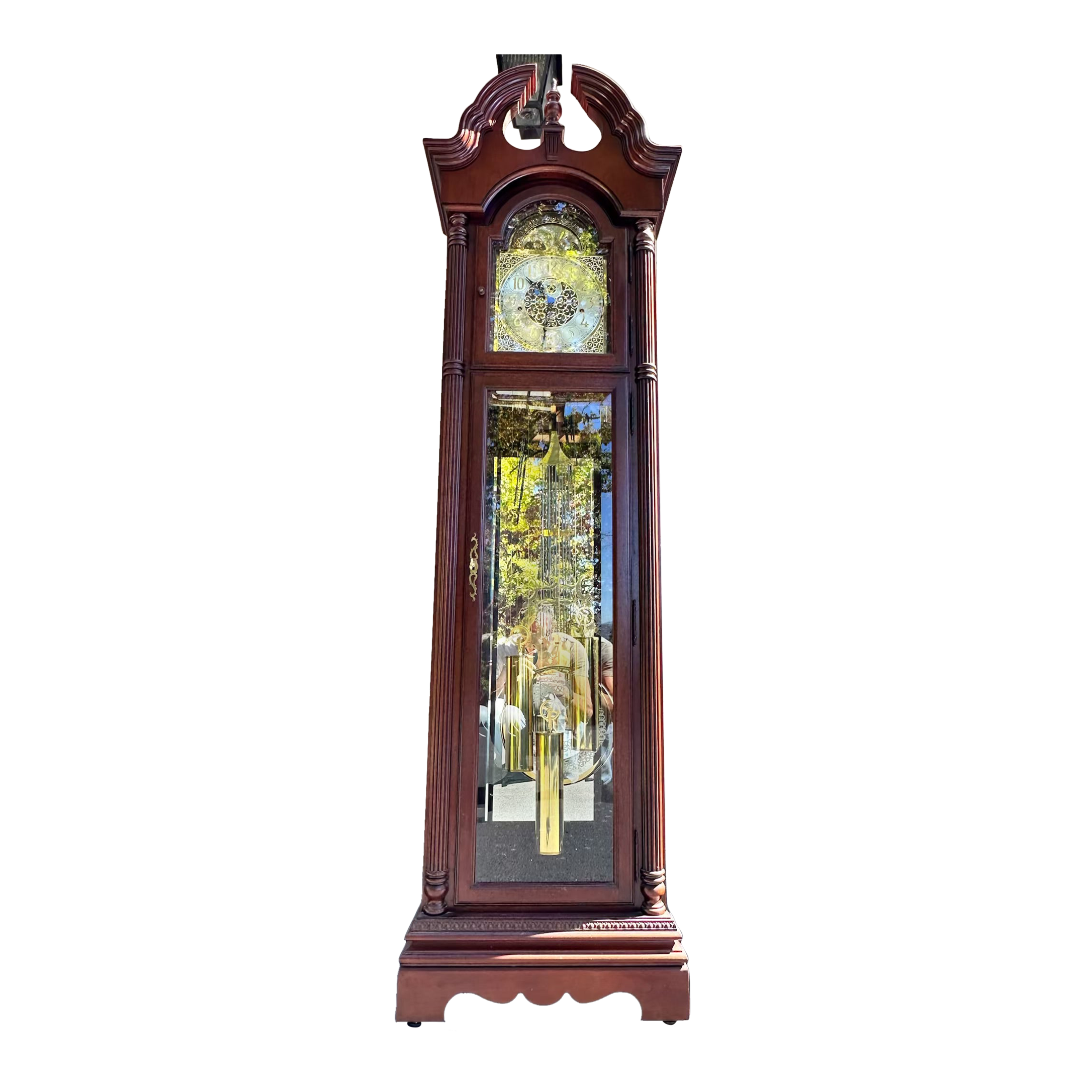 Timeless Elegance: Howard Miller Grandfather Clock Model 610-496