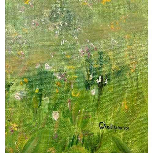 Boris Mikhailovich Lavrenko, Landscape, Oil on Canvas, 1990s For Sale - Image 7 of 8