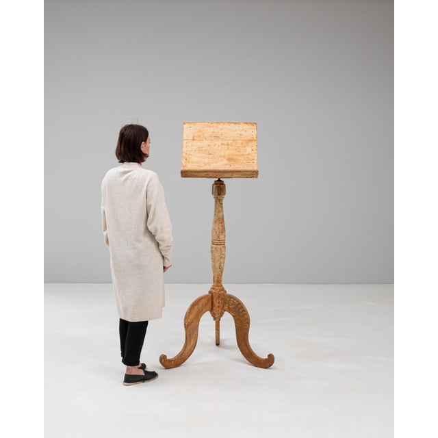 19th Century French Wooden Book Stand For Sale - Image 17 of 18