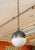 Large Hicks Pendant Light in Bronze and Glass by Thomas Obrien For Sale - Image 11 of 13