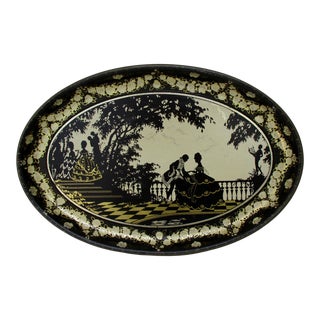 Victorian Tole Tray For Sale