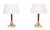 Brass Table Lamps from Herda, 1970s, Set of 2 For Sale - Image 11 of 11