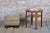 Brown Small Czech Art Deco Table in Walnut Veneer and Marble, 1920s For Sale - Image 8 of 10