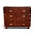 Mahogany Campaign Secretaire Chest Of Drawers. Top open and folds down to provide a writing area with drawers and pigeon...